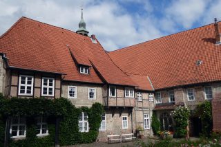 Kloster Luene in Lueneburg Teil der Fahrradtour Backsteintour